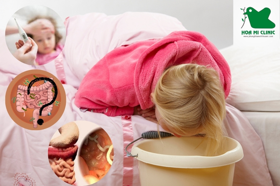 Cần xác định chính xác nguyên nhân gây nôn ở trẻ