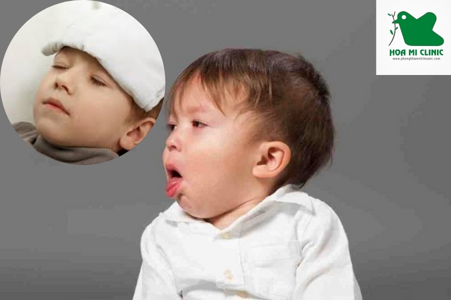 Trẻ bị ho khan từng cơn sau khi bị cảm