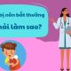 Trẻ bị nôn bất thường do tổn thương hệ tiêu hóa