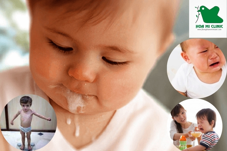 Trẻ nôn nhiều gây sụt cân