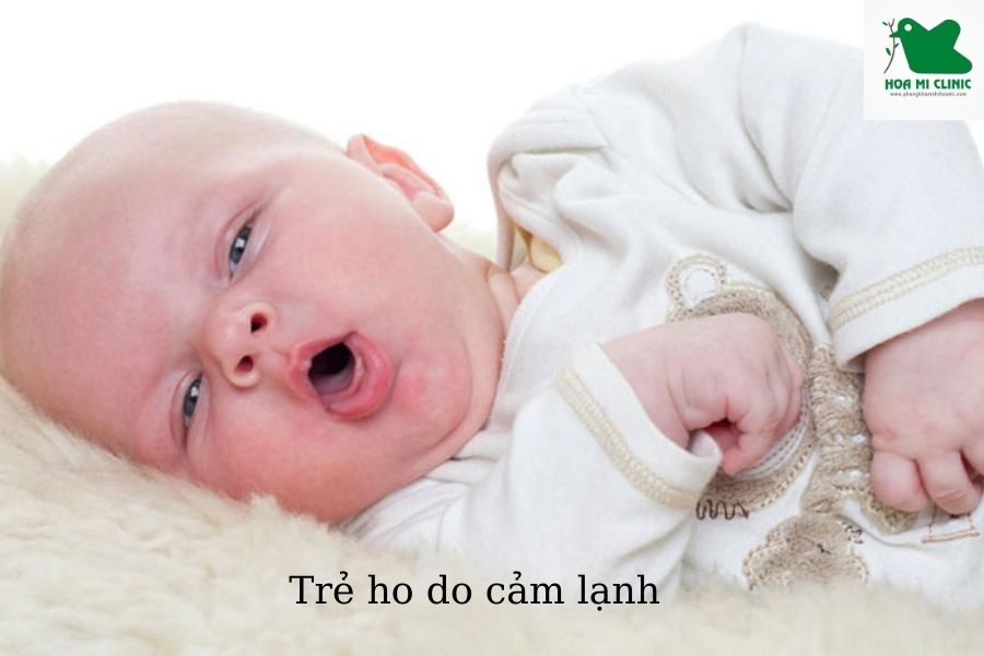Trẻ bị ho do cảm lạnh