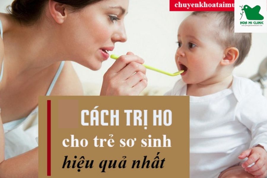 Cách trị ho ở trẻ sơ sinh