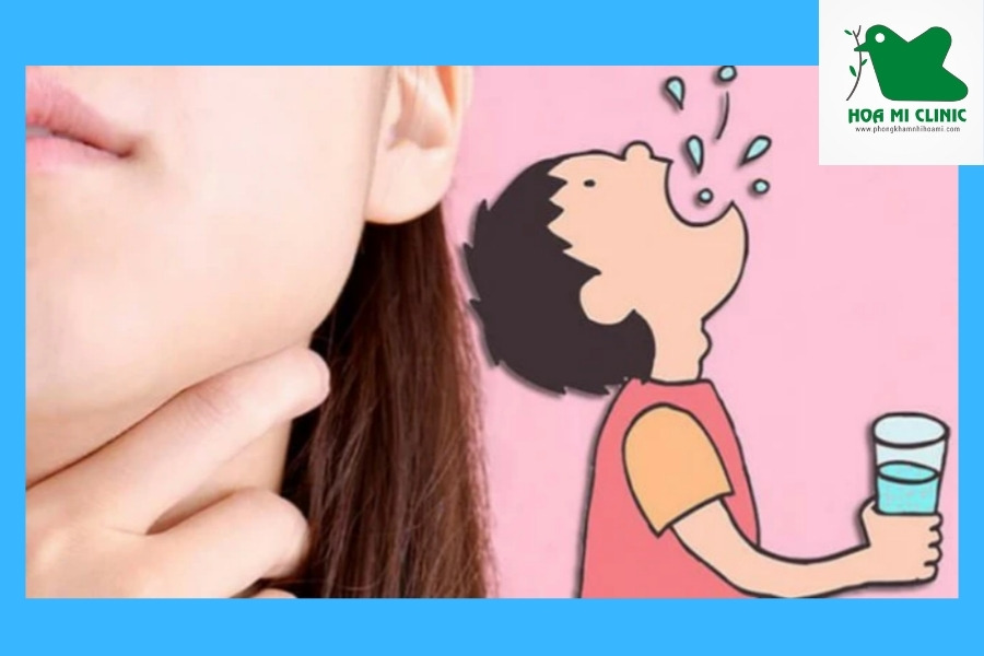 Hướng dẫn trẻ súc họng rửa mũi bằng nước muối sinh lý