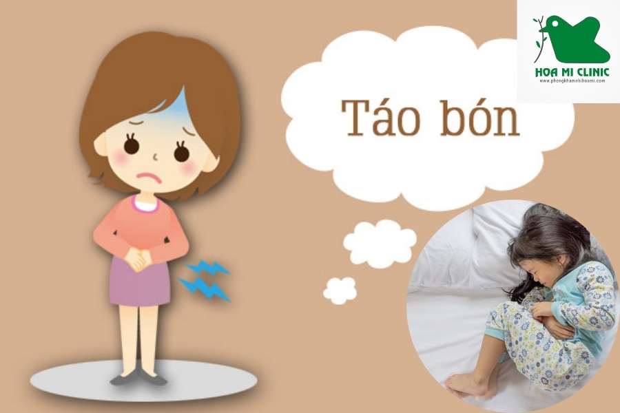 Táo bón lâu ngày làm trẻ bị đau bụng