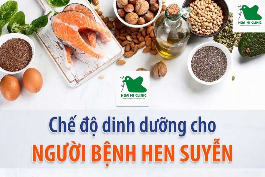 Chế độ ăn cho người hen suyễn