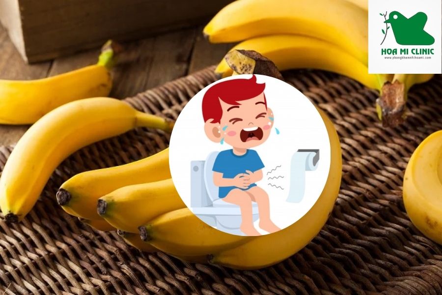 Ăn gì để trị táo bón: Chuối tiêu chín