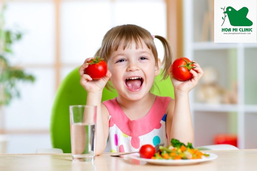 Ăn gì giúp tăng cân: Khuyến khích trẻ ăn rau xanh