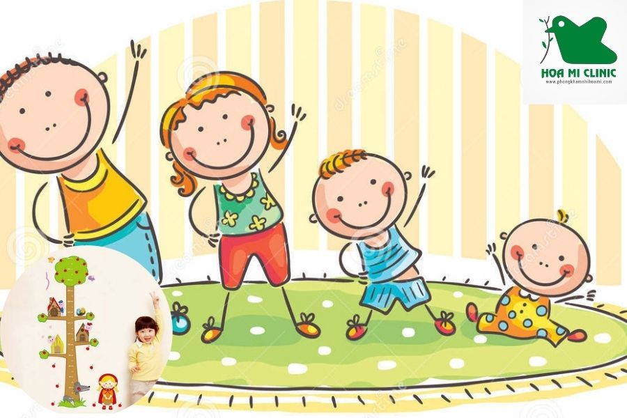 Bé nhẹ cân nên thường xuyên tập thể dục