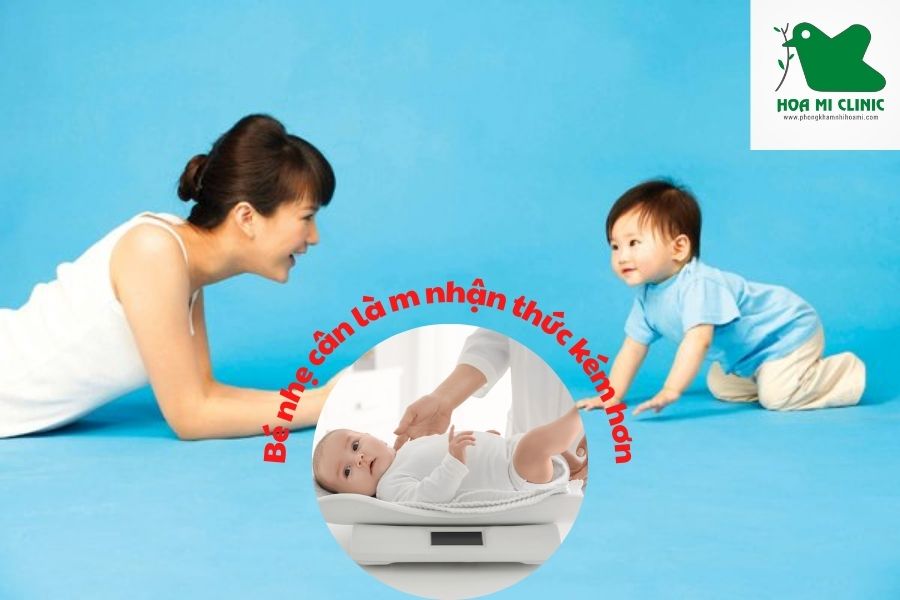 Bé nhẹ cân làm nhận thức kém hơn