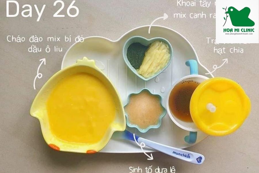 Cách cho bé ăn dặm kiểu Nhật là nấu theo dạng bột lỏng