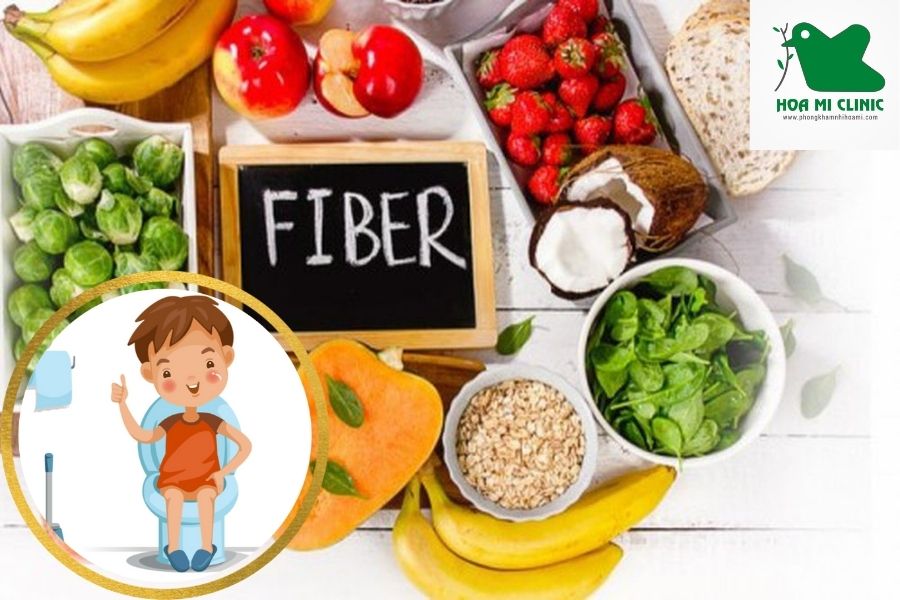 Cách đi cầu khi tao bón: Cho trẻ ăn thêm chất xơ