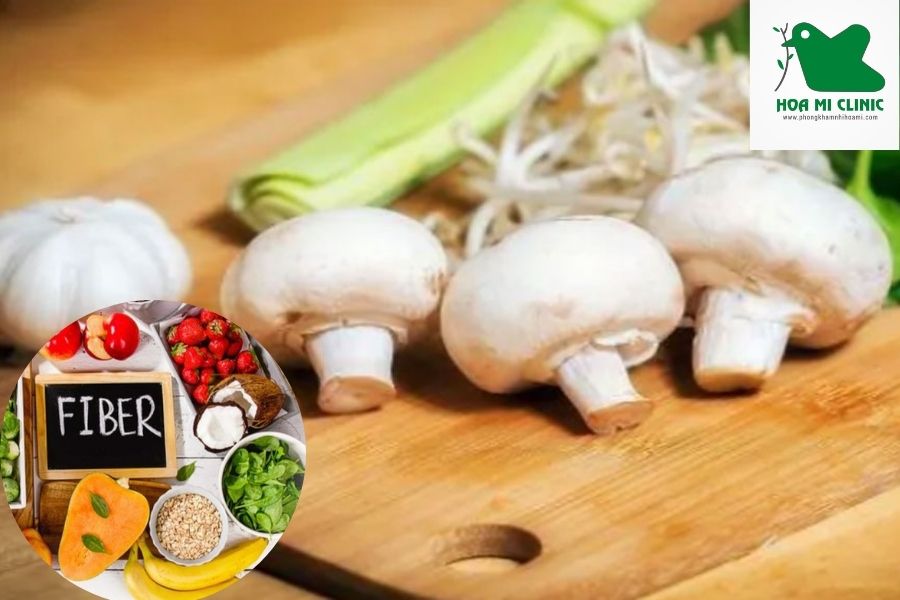 Chất xơ có nhiều trong thực phẩm nào: Các loại nấm