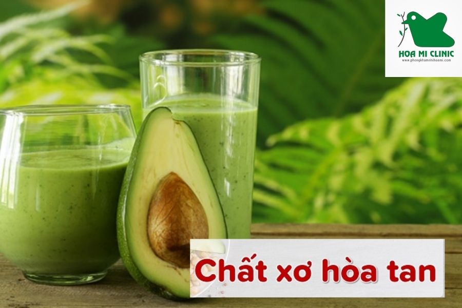 Chất xơ hòa tan cỏ trong thực phẩm nào: Có trong quả bơ