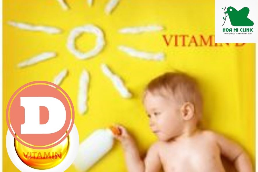 Cho trẻ tắm nắng để tăng tổng hợp vitamin D