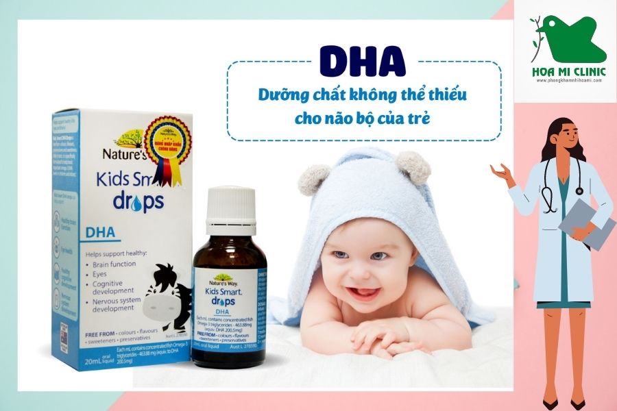 DHA nào tốt cho bé: Nature’s Way Kids Smart Drops DHA