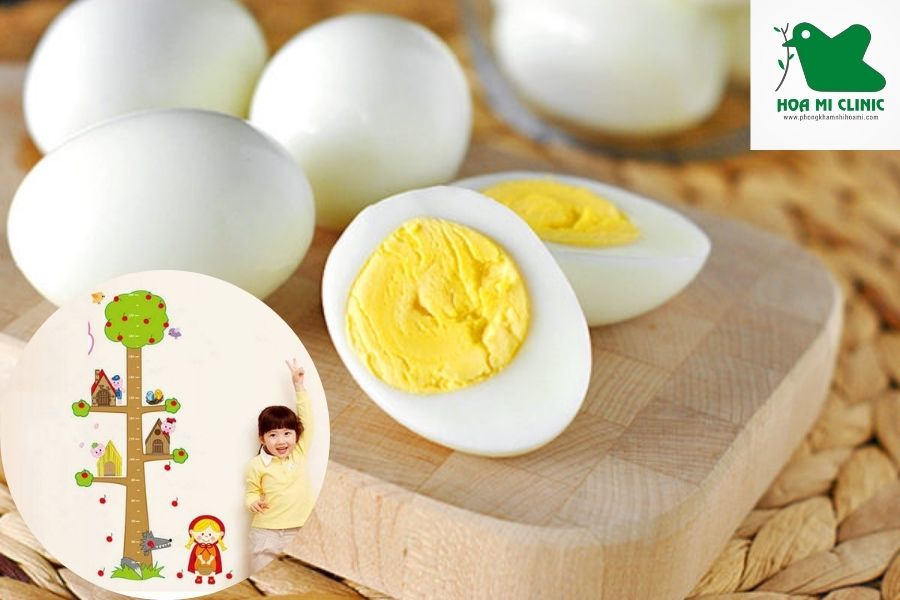 Đồ ăn giúp tăng chiều cao cho trẻ: Trứng