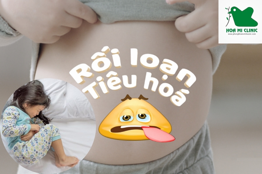 Bé biếng ăn, hay đau bụng do rối loạn tiêu hóa