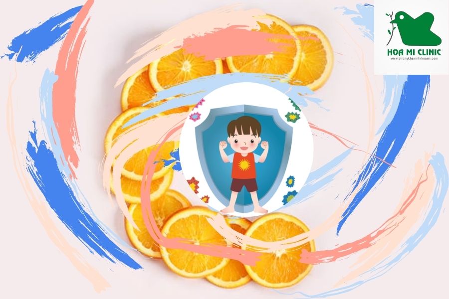 Vitamin C bảo vệ trẻ khỏi sự xâm nhập của vi khuẩn