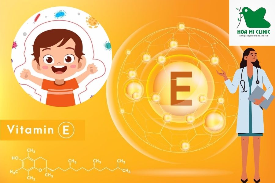 Vitamin E giúp tăng cường sức đề kháng cho trẻ nhỏ