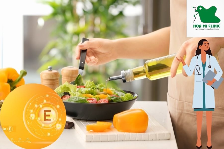 Vitamin E tan trong dầu