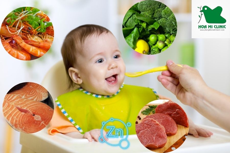 Có nên bổ sung kẽm cho trẻ sơ sinh từ thực phẩm
