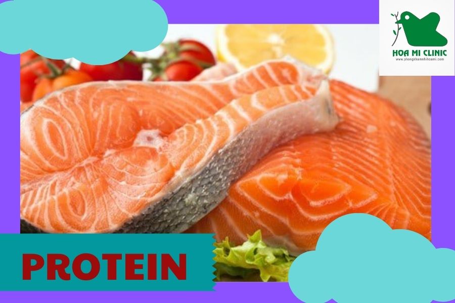 Thực phẩm chứa nhiều chất đạm: Cá hồi