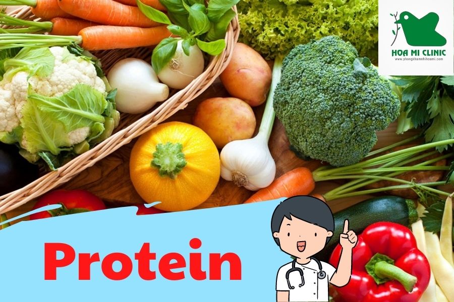 Nhóm thực phẩm cung cấp chất đạm: Rau có màu xanh đậm