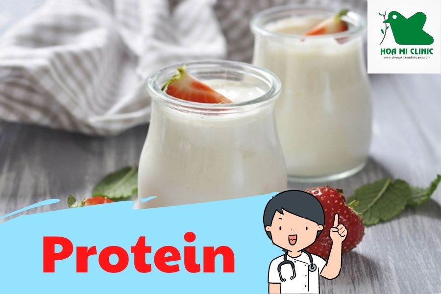 Nhóm thực phẩm cung cấp chất đạm: Sữa chua
