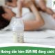 Hướng dẫn hâm sữa mẹ đúng cách.