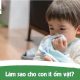 Tip giúp trẻ ít ốm vặt