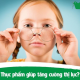 Thực phẩm giúp trẻ tăng cường thị lực.