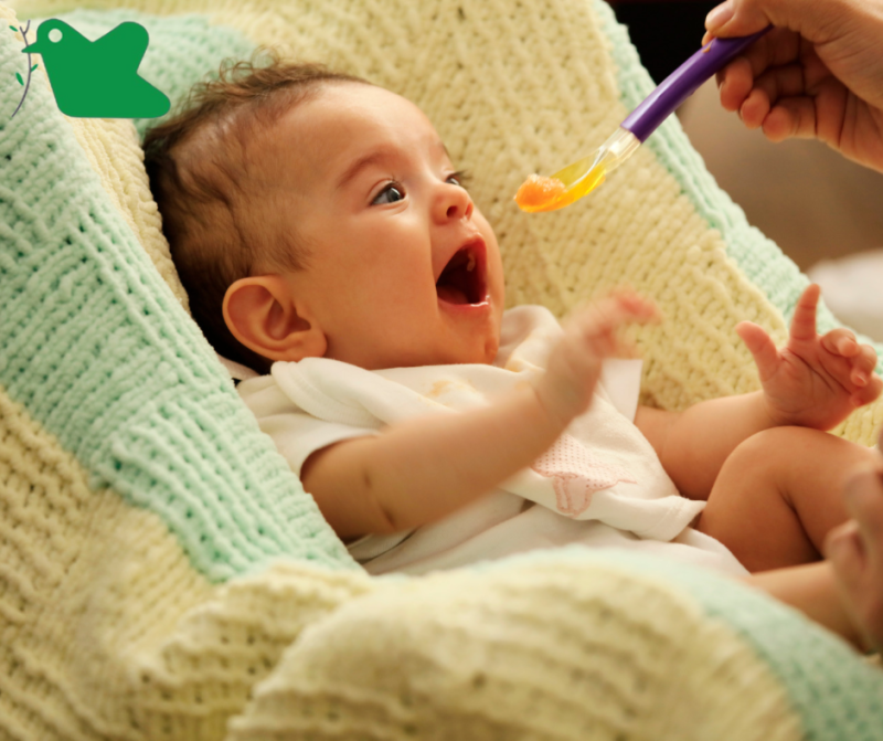 Ăn quá nhanh khiến trẻ sơ sinh bị nấc cụt nhiều