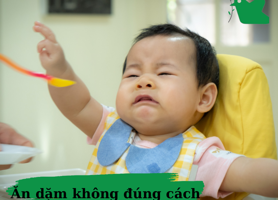 Trẻ suy dinh dưỡng vì ăn dặm không đúng cách
