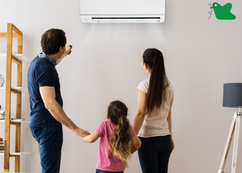 Cách sử dụng điều hoà cho trẻ nhỏ không bị ốm.