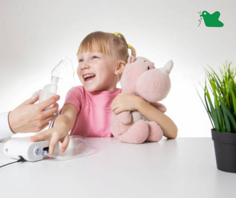 Điều trị bênh viêm phế quản ở trẻ nhỏ.