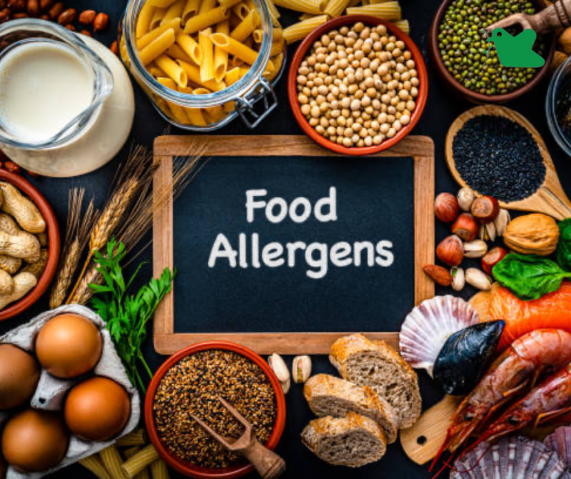 Thực phẩm dễ gây dị ứng.