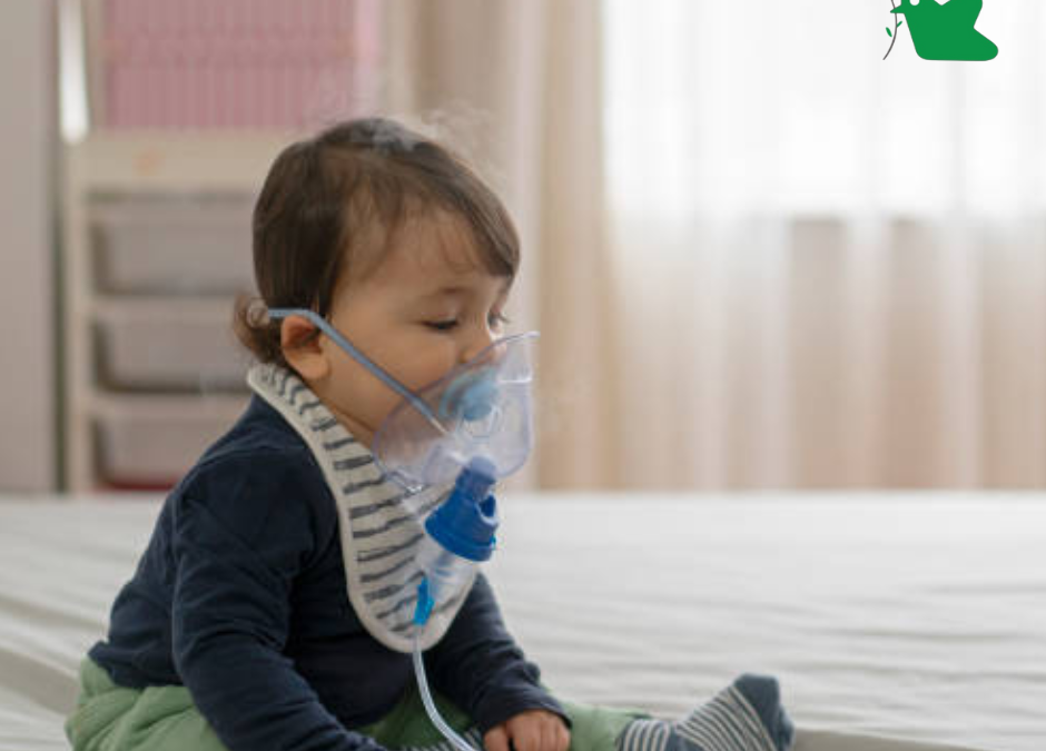 Chăm sóc trẻ bị ho trong mùa đông xuân.