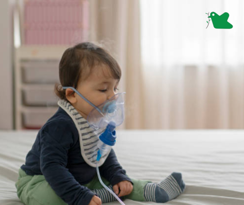 Chăm sóc trẻ bị ho trong mùa đông xuân.