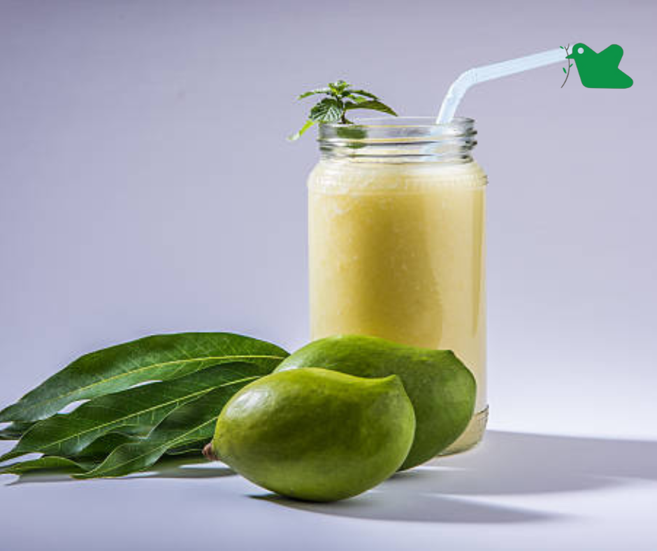 Nước ép xoài xanh.