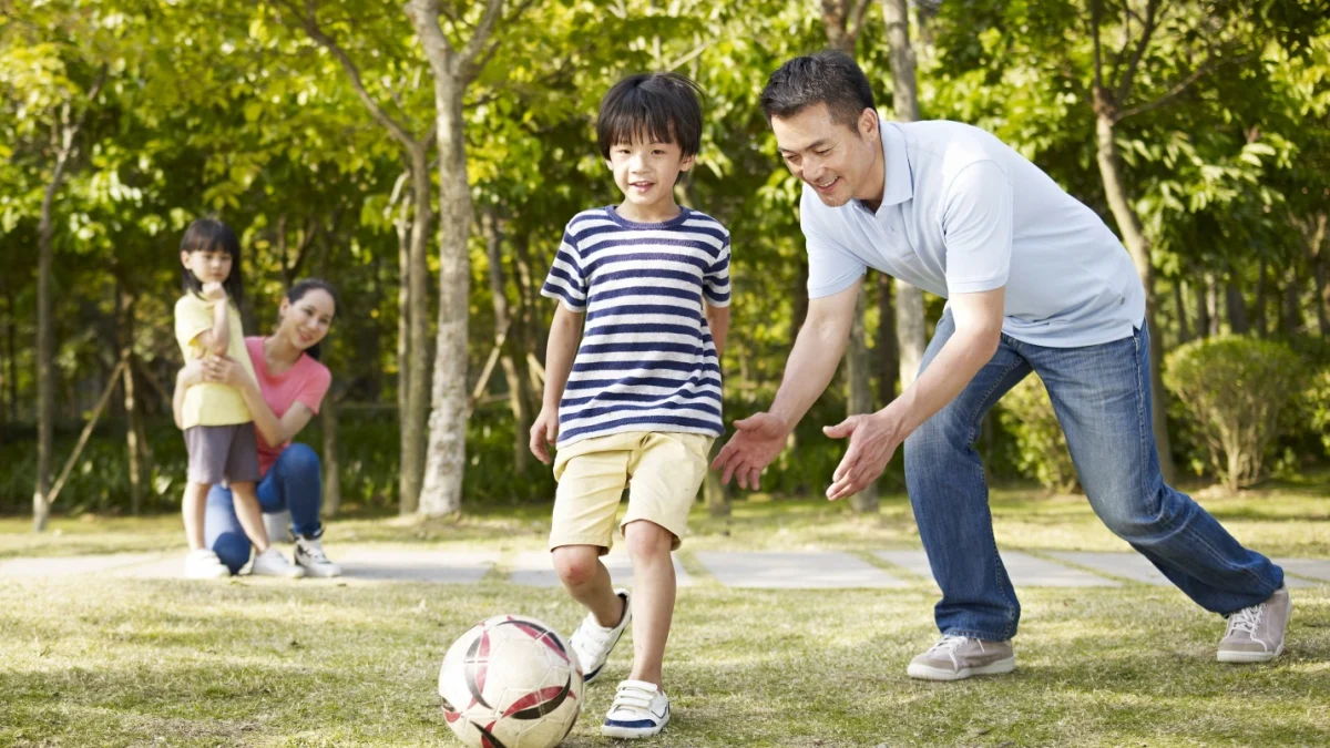 Thể dục thể thao không chỉ giúp trẻ khỏe mạnh mà còn hỗ trợ tăng trưởng chiều cao.